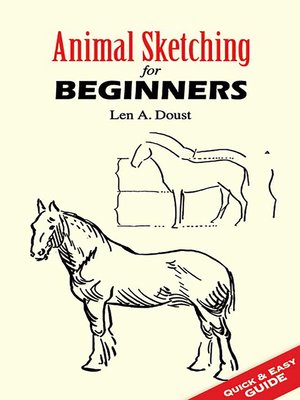 cover image of Animal Sketching for Beginners